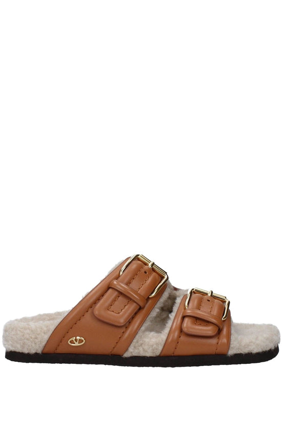 Valentino Garavani Sandale Braun | ELORÉ by Valentino Garavani