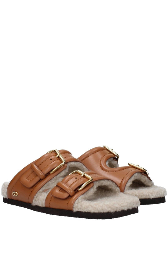 Valentino Garavani Sandale Braun | ELORÉ by Valentino Garavani