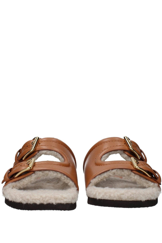 Valentino Garavani Sandale Braun | ELORÉ by Valentino Garavani