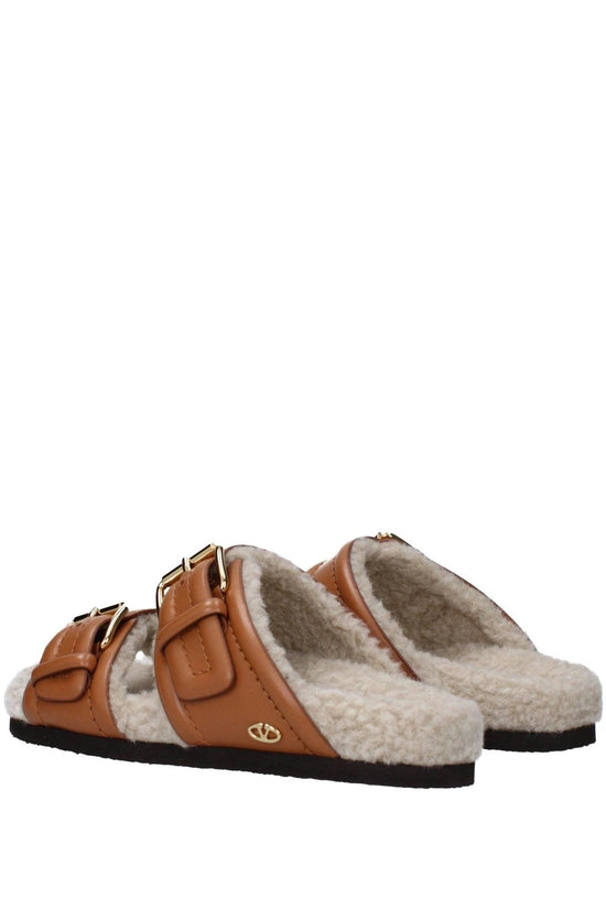 Valentino Garavani Sandale Braun | ELORÉ by Valentino Garavani