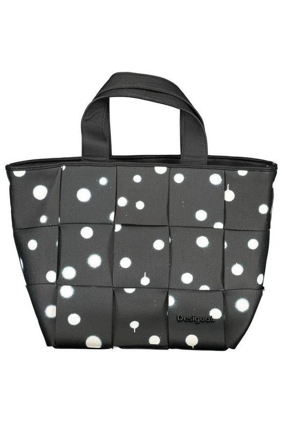 Desigual Patchwork Handtasche Schwarz Graphite | ELORÉ by Desigual