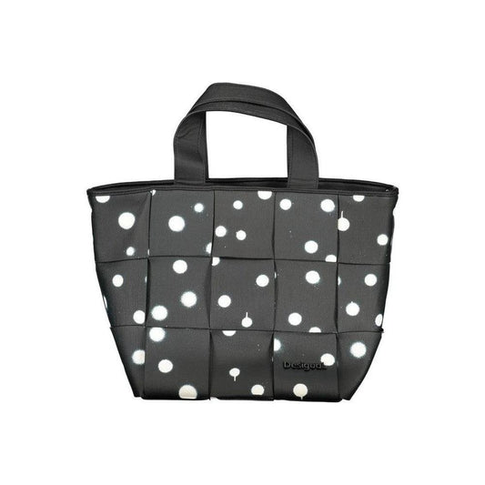 Desigual Patchwork Handtasche Schwarz Graphite | ELORÉ by Desigual