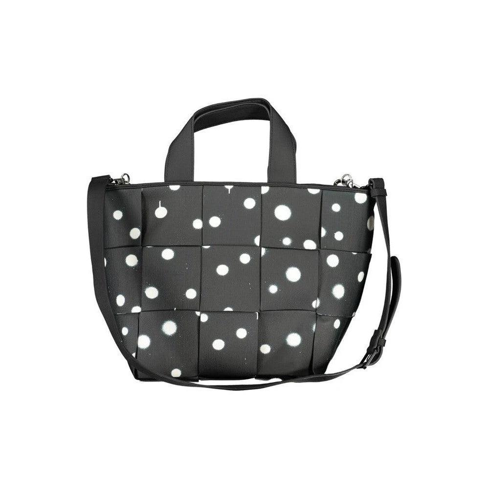 Desigual Patchwork Handtasche Schwarz Graphite | ELORÉ by Desigual
