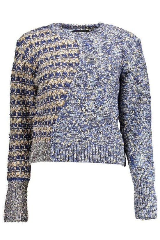 PremiumLuxusModeLabelEntwurf Pullover Blau | ELORÉ by Desigual