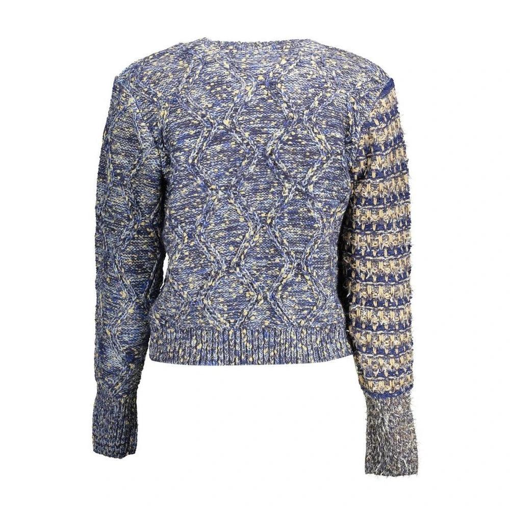 PremiumLuxusModeLabelEntwurf Pullover Blau | ELORÉ by Desigual