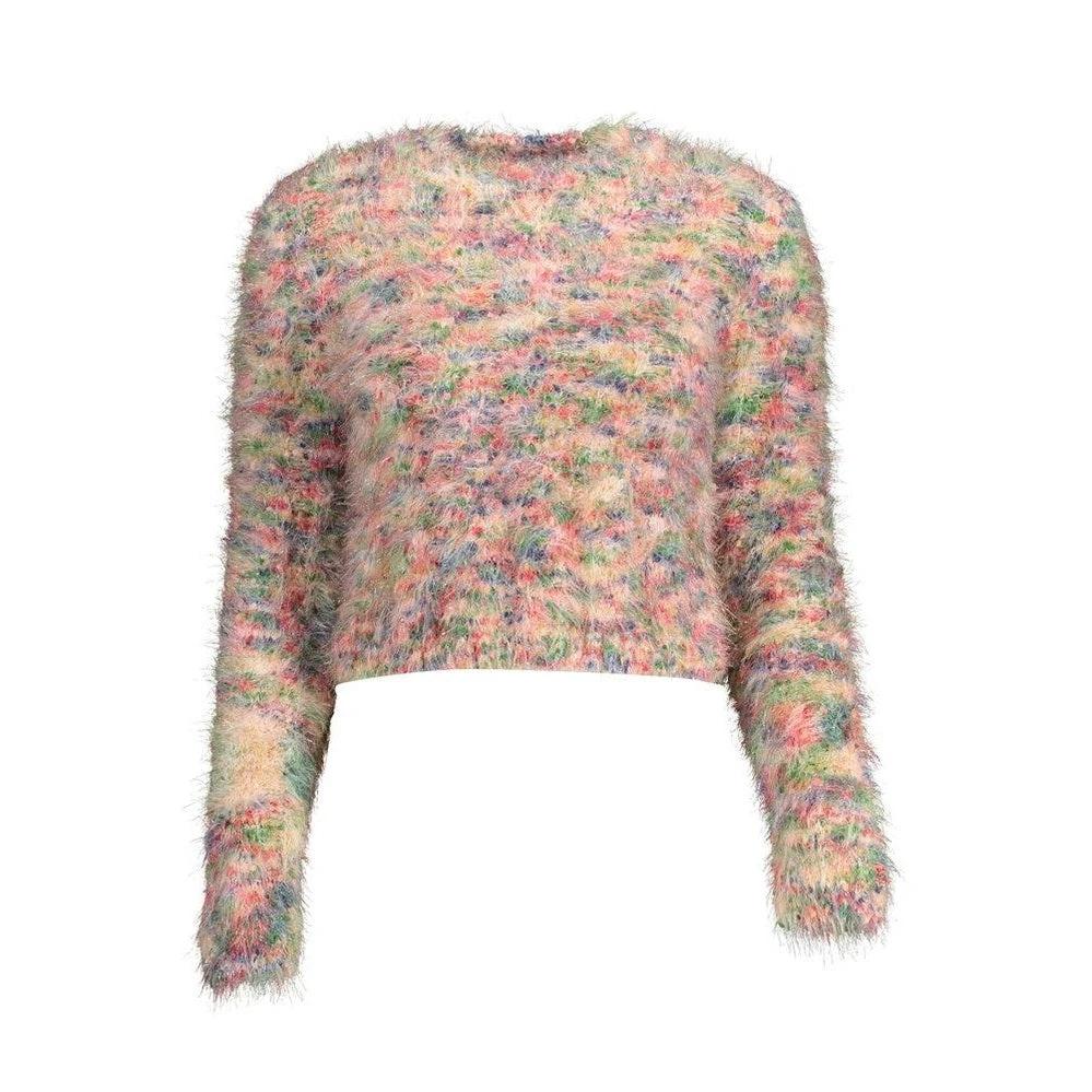 Tropi Strickpullover Luxus Boucle Oversized Rosa | ELORÉ by Desigual