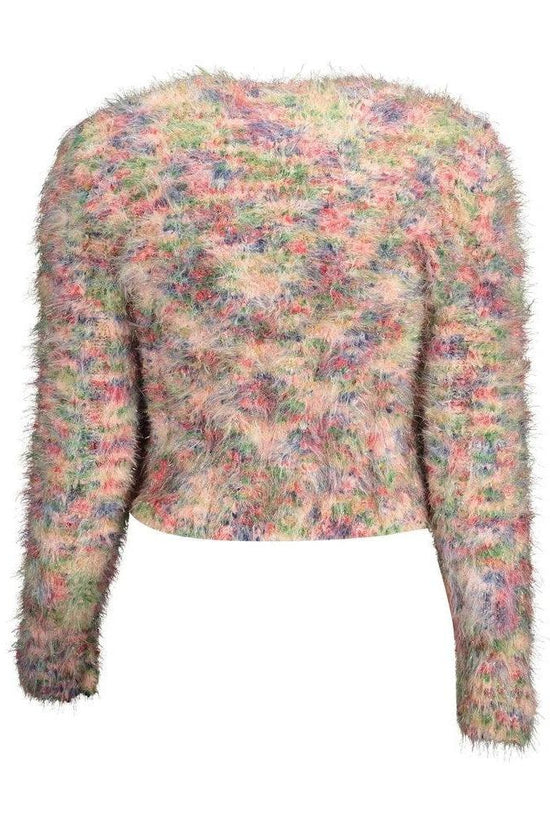 Tropi Strickpullover Luxus Boucle Oversized Rosa | ELORÉ by Desigual