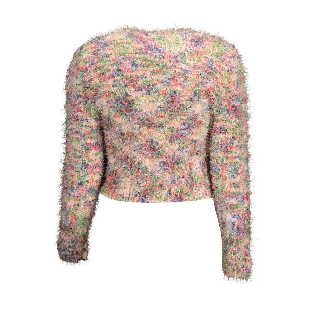Tropi Strickpullover Luxus Boucle Oversized Rosa | ELORÉ by Desigual