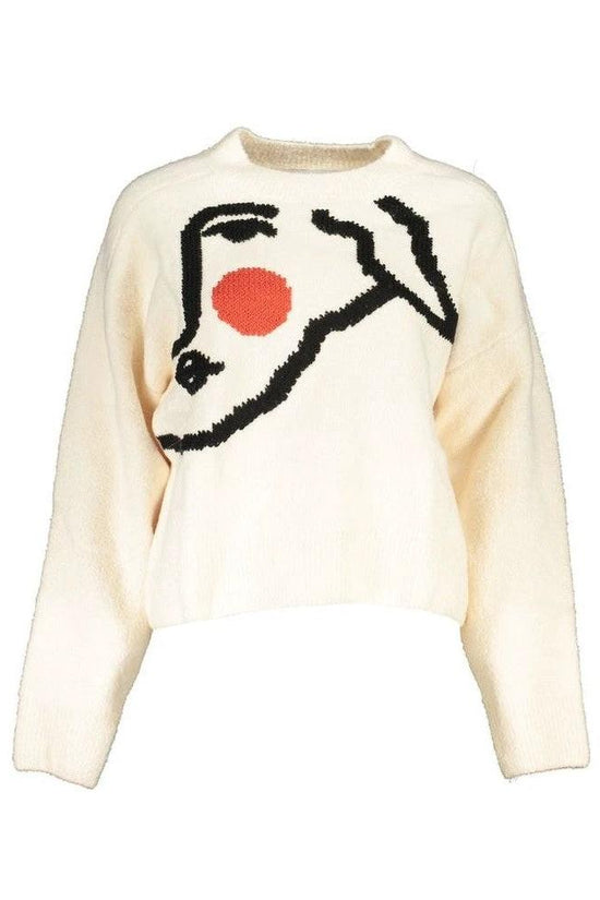 Marke Pullover Weiß | ELORÉ by Desigual