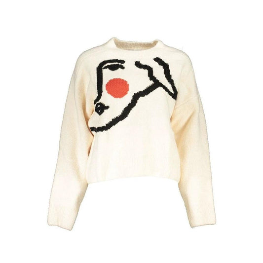 Marke Pullover Weiß | ELORÉ by Desigual