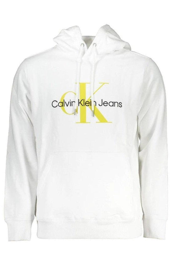 CK Jeans Hoodie Weiß | ELORÉ by Calvin Klein