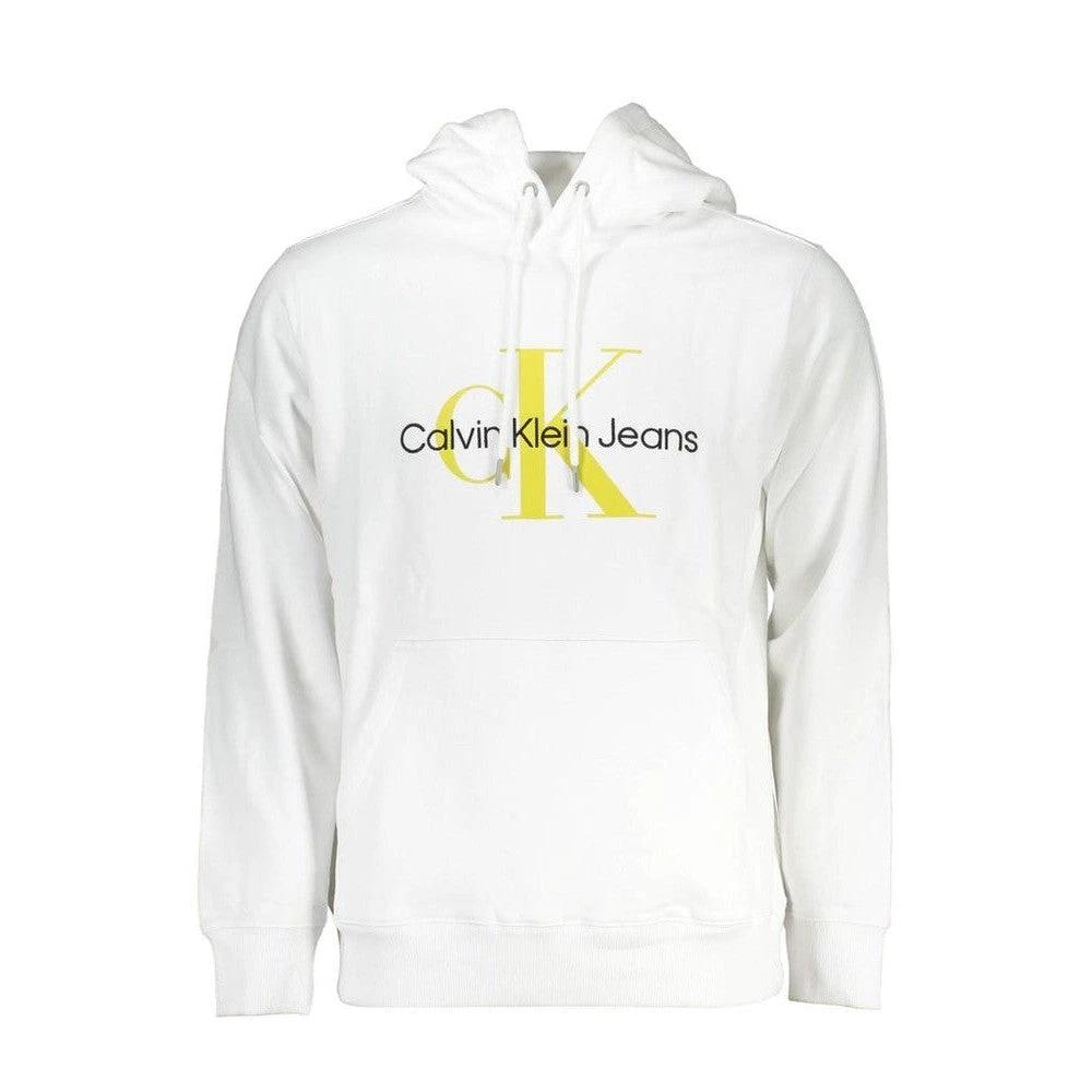 CK Jeans Hoodie Weiß | ELORÉ by Calvin Klein