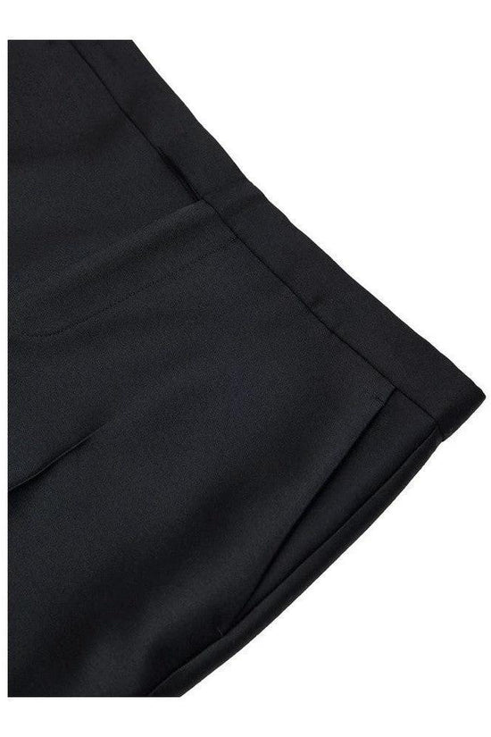 Gucci Luxus Wollseide Gabardine Hose Schwarz | ELORÉ by Gucci