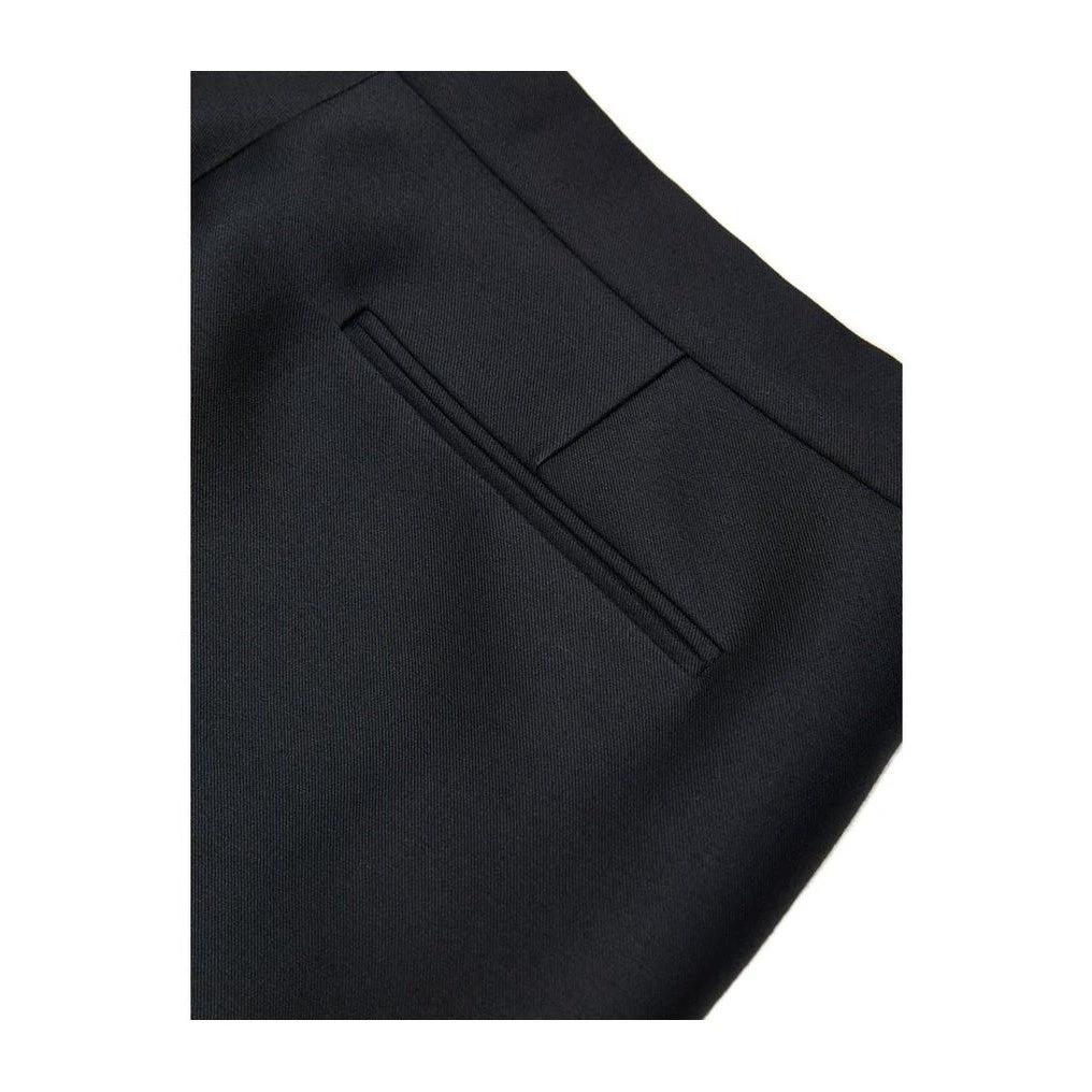 Gucci Luxus Wollseide Gabardine Hose Schwarz | ELORÉ by Gucci
