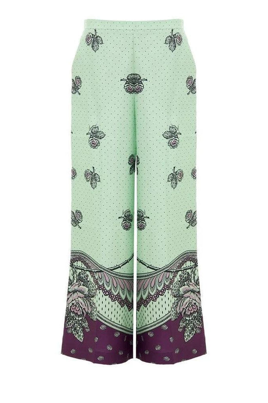 Gucci Palazzohose Grün | ELORÉ by Gucci