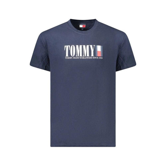 Tommy Jeans Flag Tee Blau | ELORÉ by Tommy Hilfiger