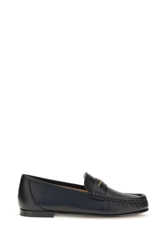 Chloé Schwarze Loafer aus Kalbsleder Bos Taurus zum Hineinschlüpfen by Chloé