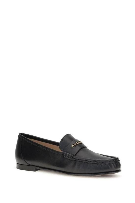 Chloé Schwarze Loafer aus Kalbsleder Bos Taurus zum Hineinschlüpfen by Chloé