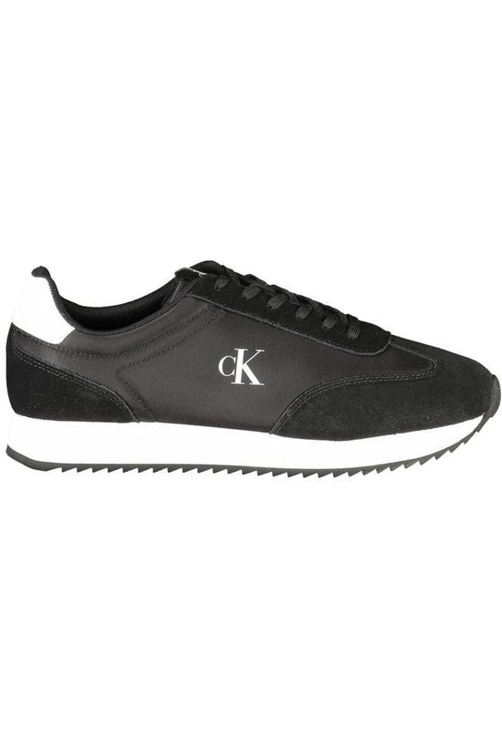 Sneaker Schwarz Leder by Calvin Klein
