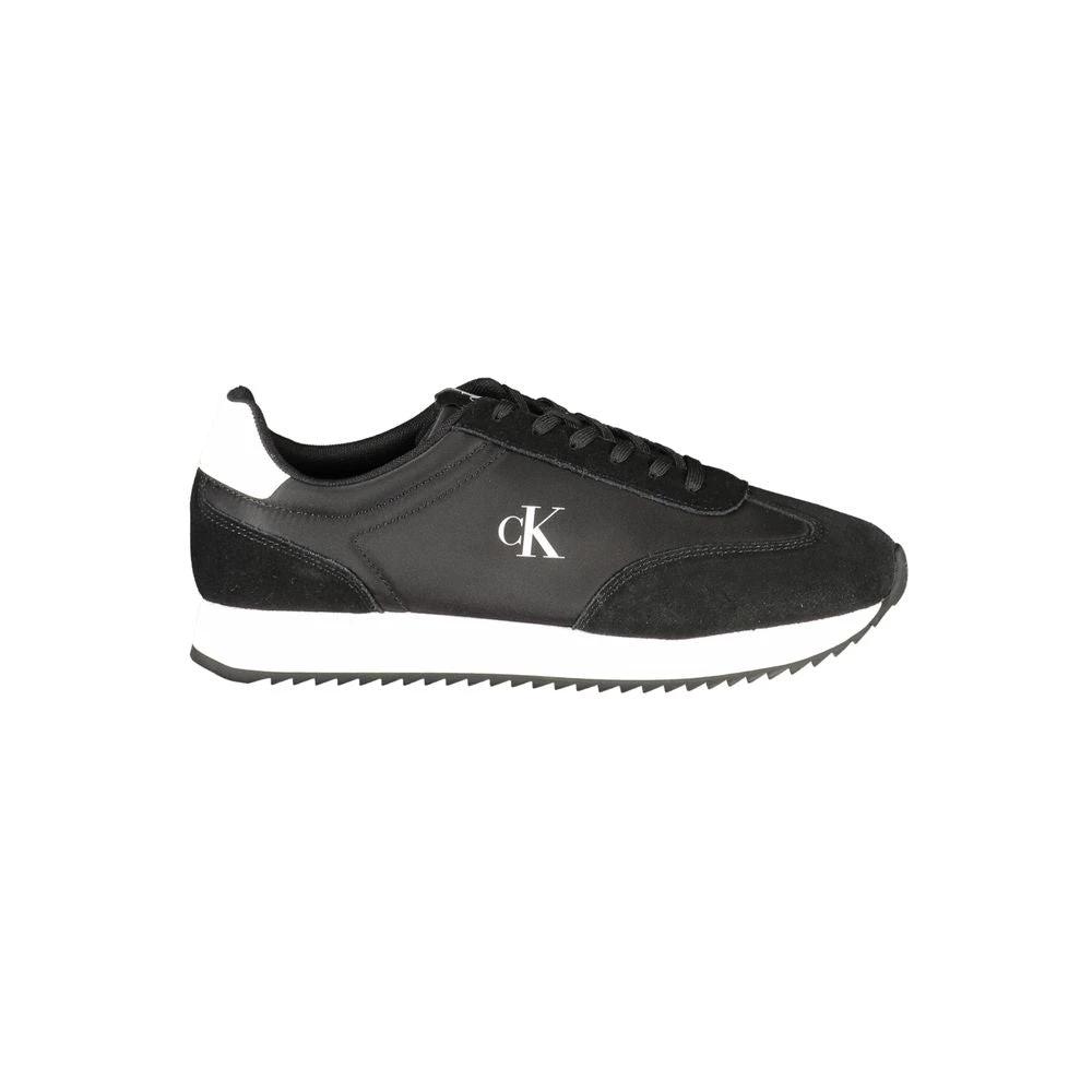 Sneaker Schwarz Leder by Calvin Klein