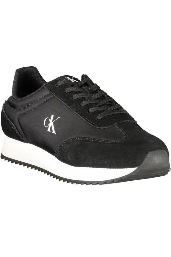 Sneaker Schwarz Leder by Calvin Klein