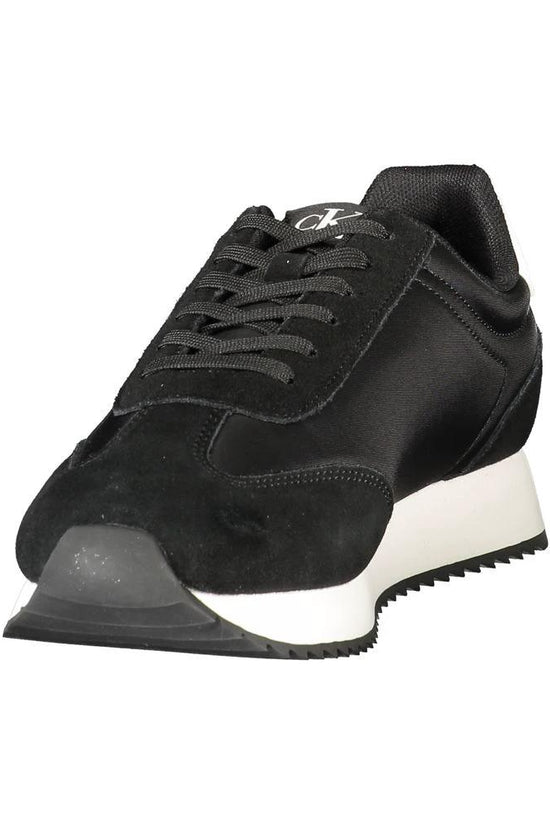 Sneaker Schwarz Leder by Calvin Klein