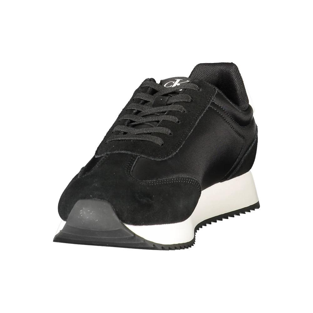Sneaker Schwarz Leder by Calvin Klein