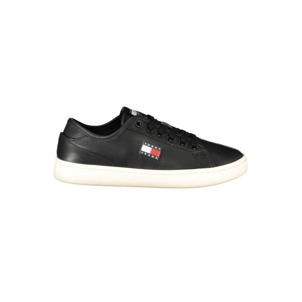 Tommy Hilfiger Flag Court Sneaker Schwarz | ELORÉ by Tommy Hilfiger
