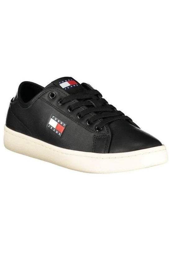 Tommy Hilfiger Flag Court Sneaker Schwarz | ELORÉ by Tommy Hilfiger
