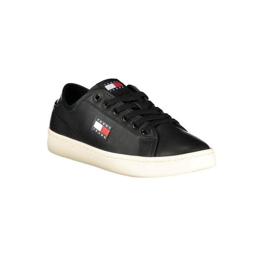 Tommy Hilfiger Flag Court Sneaker Schwarz | ELORÉ by Tommy Hilfiger
