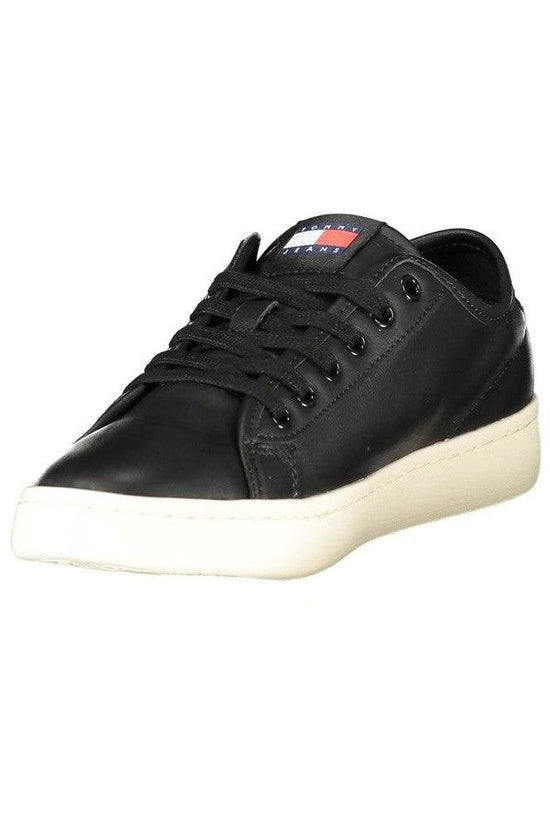Tommy Hilfiger Flag Court Sneaker Schwarz | ELORÉ by Tommy Hilfiger