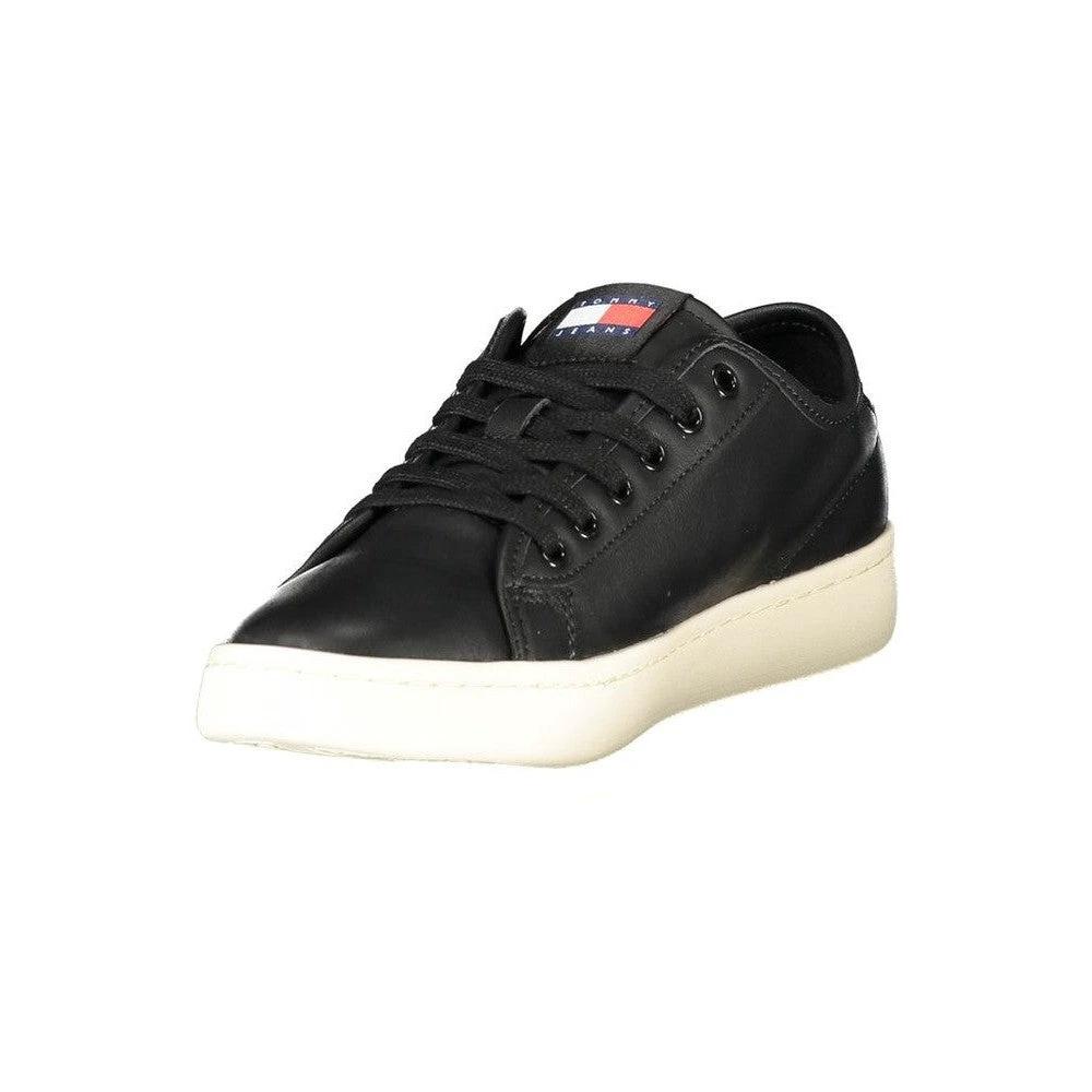 Tommy Hilfiger Flag Court Sneaker Schwarz | ELORÉ by Tommy Hilfiger