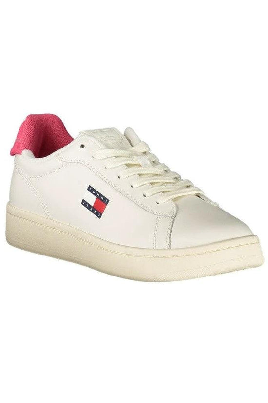 Tommy Hilfiger Flag Leather Sneaker Edition Weiß | ELORÉ by Tommy Hilfiger