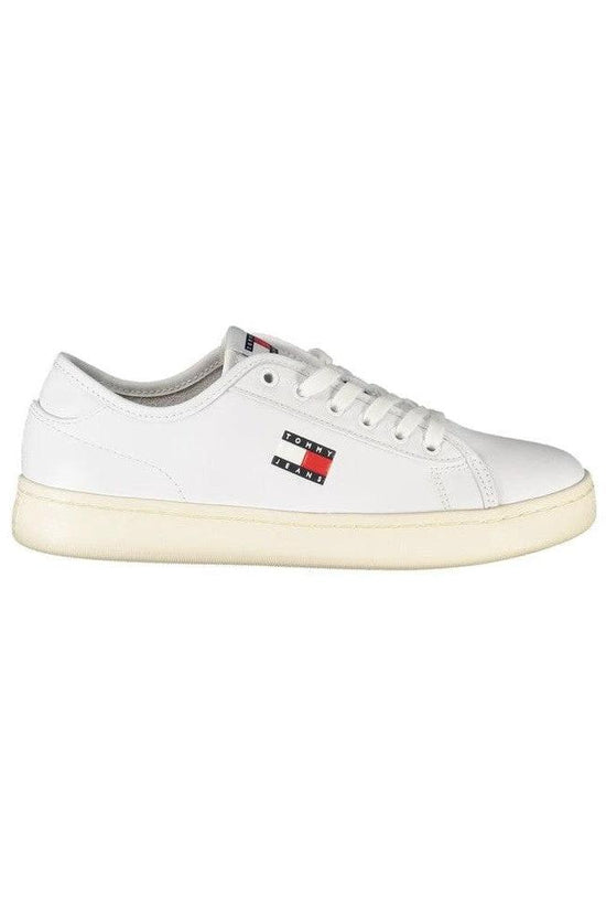Tommy Hilfiger Flag Court Sneaker Sportlich Weiß | ELORÉ by Tommy Hilfiger