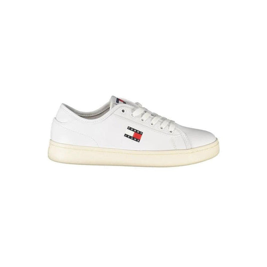 Tommy Hilfiger Flag Court Sneaker Sportlich Weiß | ELORÉ by Tommy Hilfiger