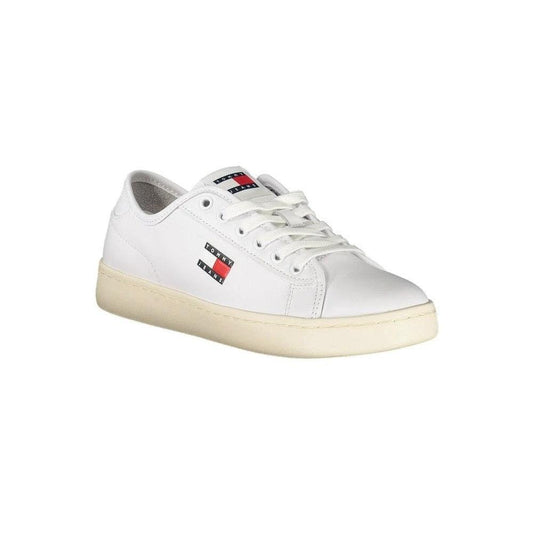Tommy Hilfiger Flag Court Sneaker Sportlich Weiß | ELORÉ by Tommy Hilfiger