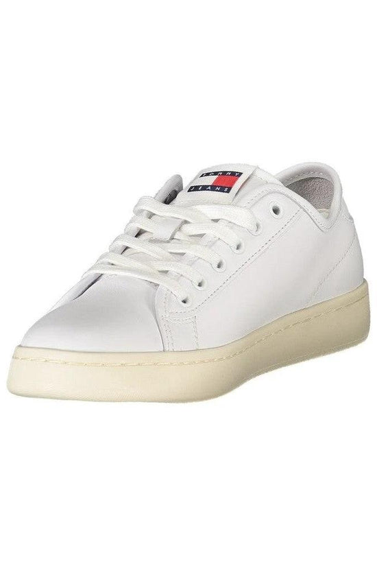 Tommy Hilfiger Flag Court Sneaker Sportlich Weiß | ELORÉ by Tommy Hilfiger