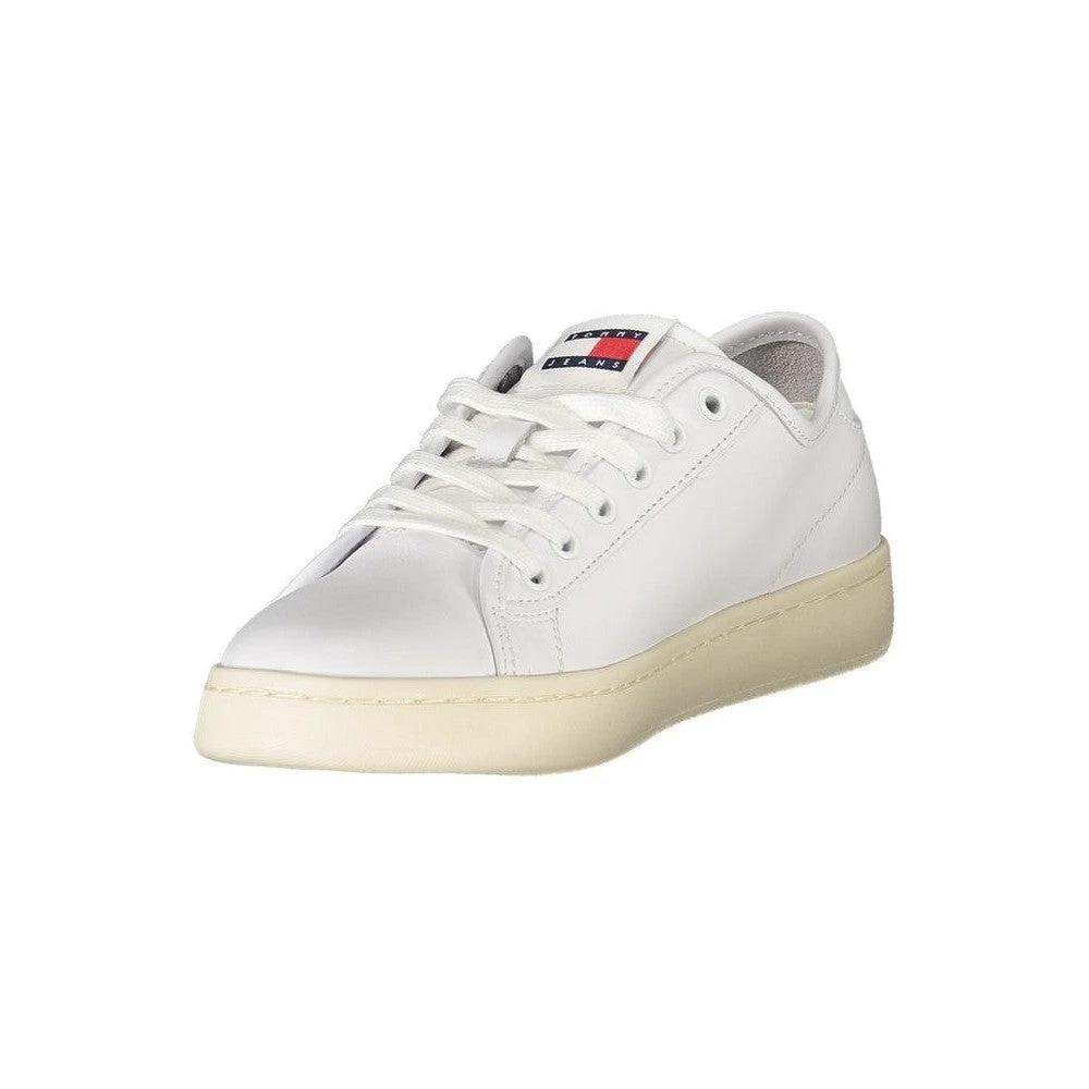Tommy Hilfiger Flag Court Sneaker Sportlich Weiß | ELORÉ by Tommy Hilfiger