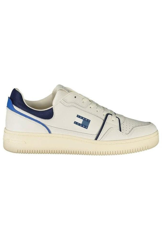 Tommy Hilfiger Flag Leather Sneaker Premium Weiß | ELORÉ by Tommy Hilfiger