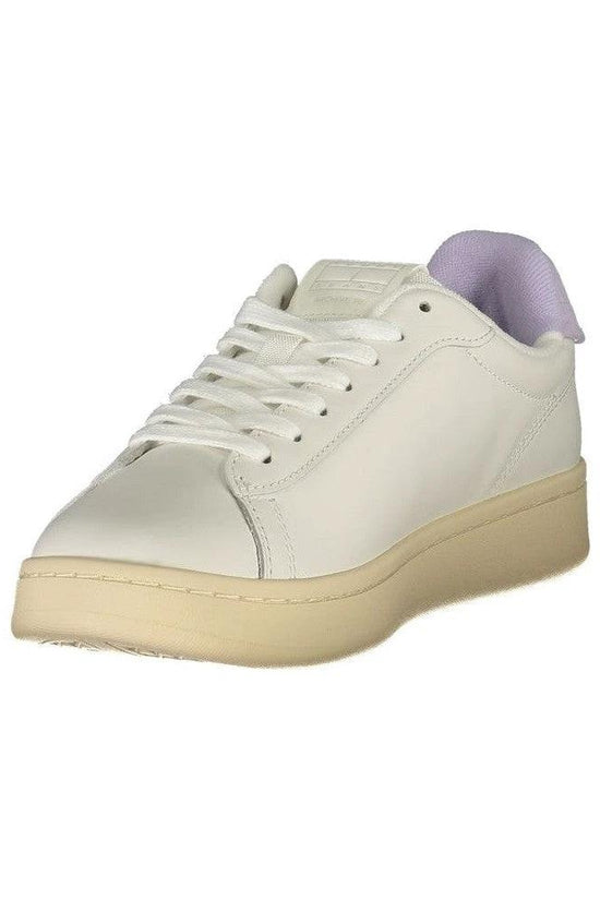 Tommy Hilfiger Court Leather Sneaker Weiß Creme | ELORÉ by Tommy Hilfiger