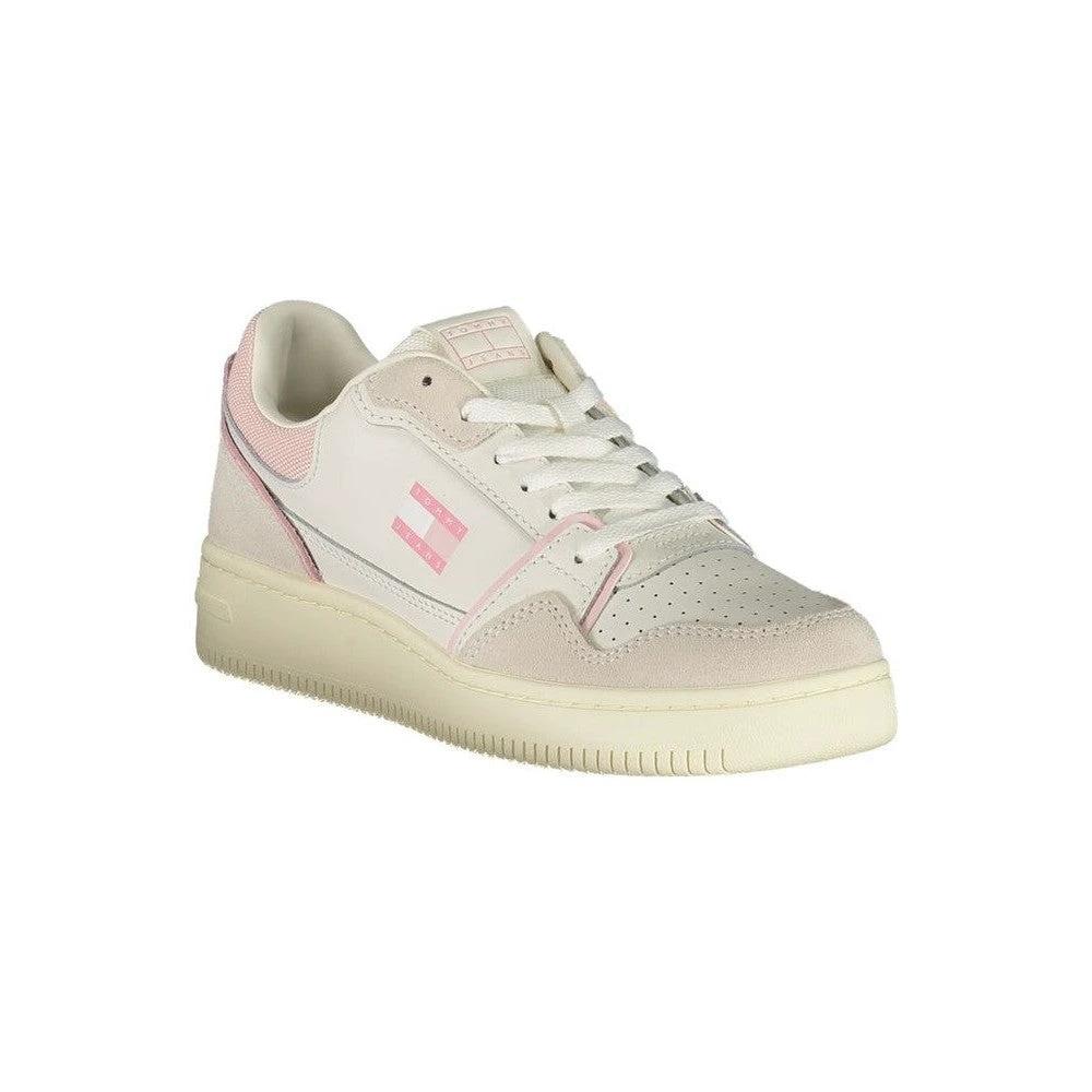 Tommy Hilfiger Sneaker Weiß Pink Akzente | ELORÉ by Tommy Hilfiger