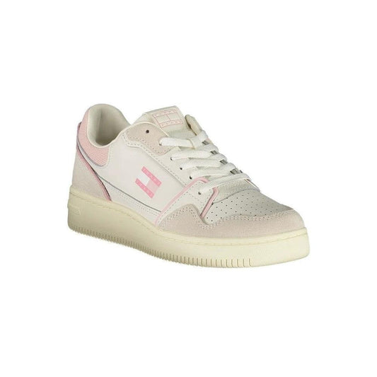 Tommy Hilfiger Sneaker Weiß Pink Akzente | ELORÉ by Tommy Hilfiger