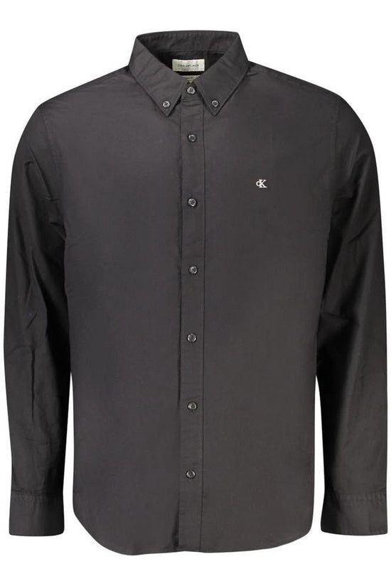 Calvin Klein Schwarzes Baumwollhemd by Calvin Klein