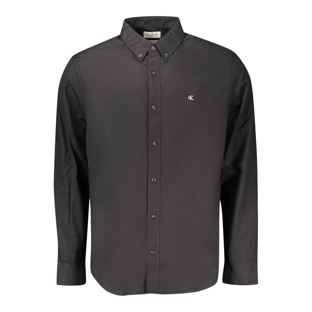 Calvin Klein Schwarzes Baumwollhemd by Calvin Klein