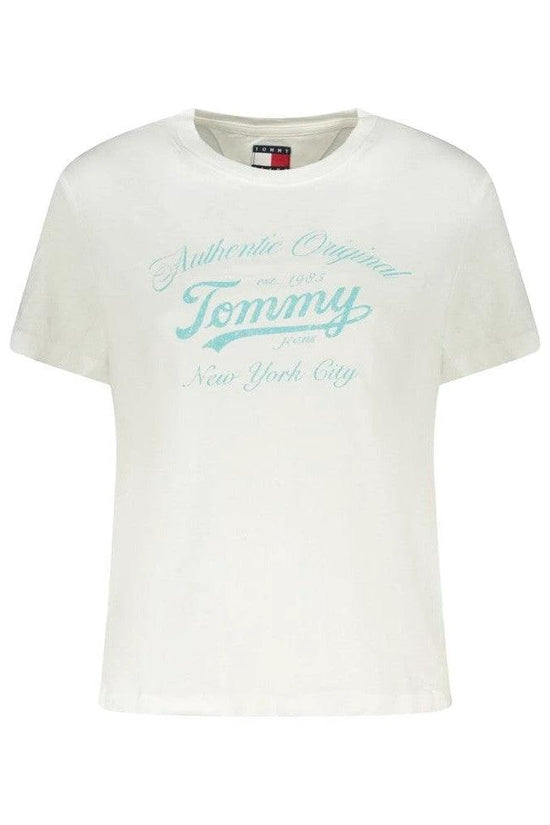 Tommy Hilfiger Heritage V Neck T Shirt Weiß | ELORÉ by Tommy Hilfiger