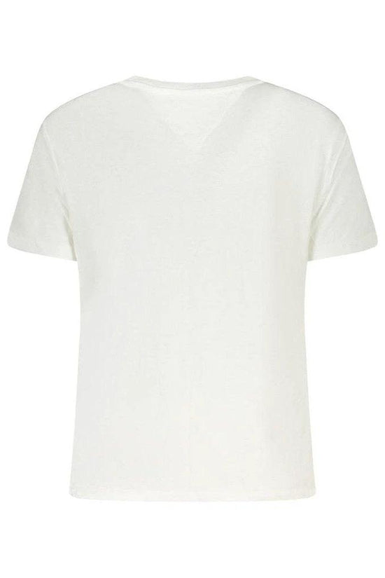 Tommy Hilfiger Heritage V Neck T Shirt Weiß | ELORÉ by Tommy Hilfiger