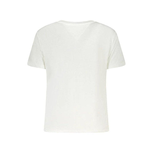 Tommy Hilfiger Heritage V Neck T Shirt Weiß | ELORÉ by Tommy Hilfiger