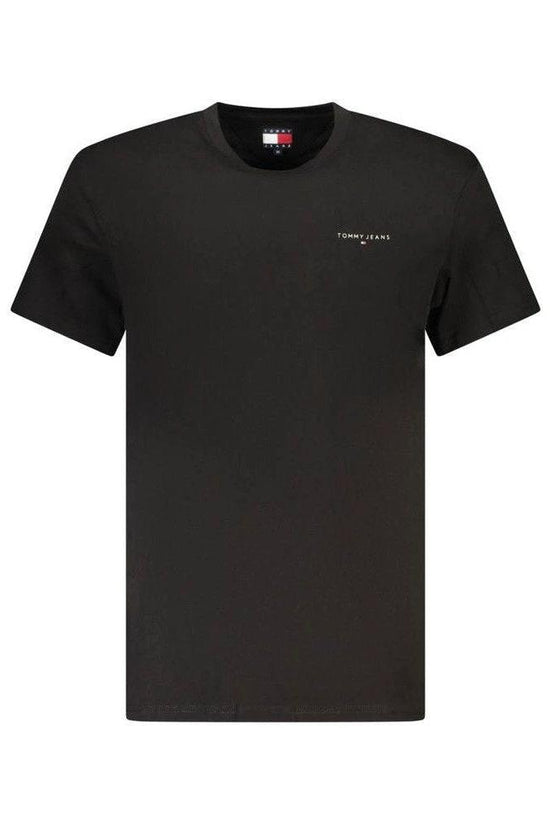 Tommy Jeans T Shirt Kurzarm Basic Premium Schwarz | ELORÉ by Tommy Hilfiger