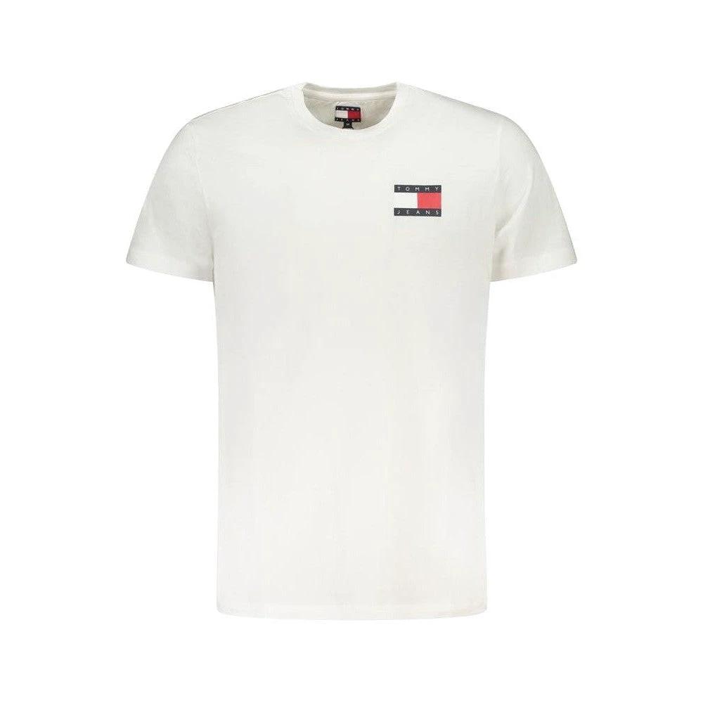Tommy Hilfiger Flag Logo T Shirt Weiß | ELORÉ by Tommy Hilfiger