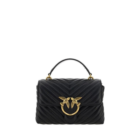 Pinko Gesteppte Love Lady Mini Handtasche Schwarz | ELORÉ by PINKO